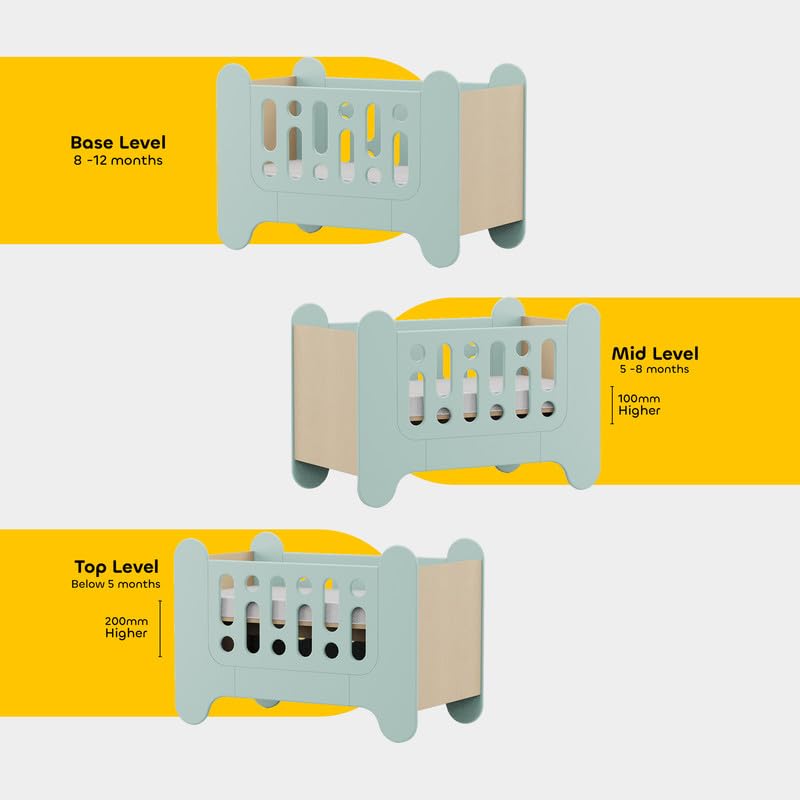 Snuggles Convertible Crib & Cot Or Baby Bed