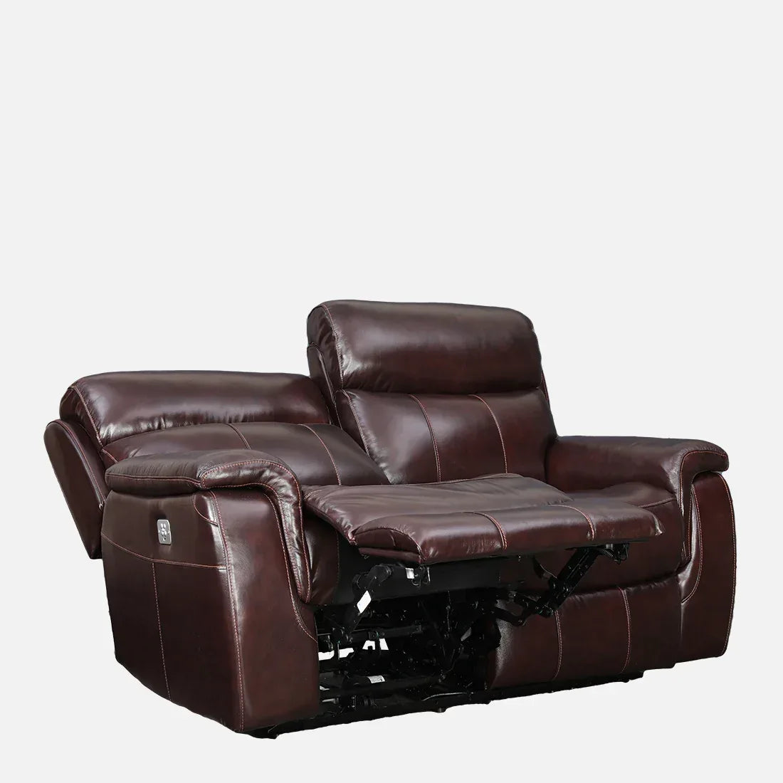 Plush Leather Electric Recliner - HomeTown