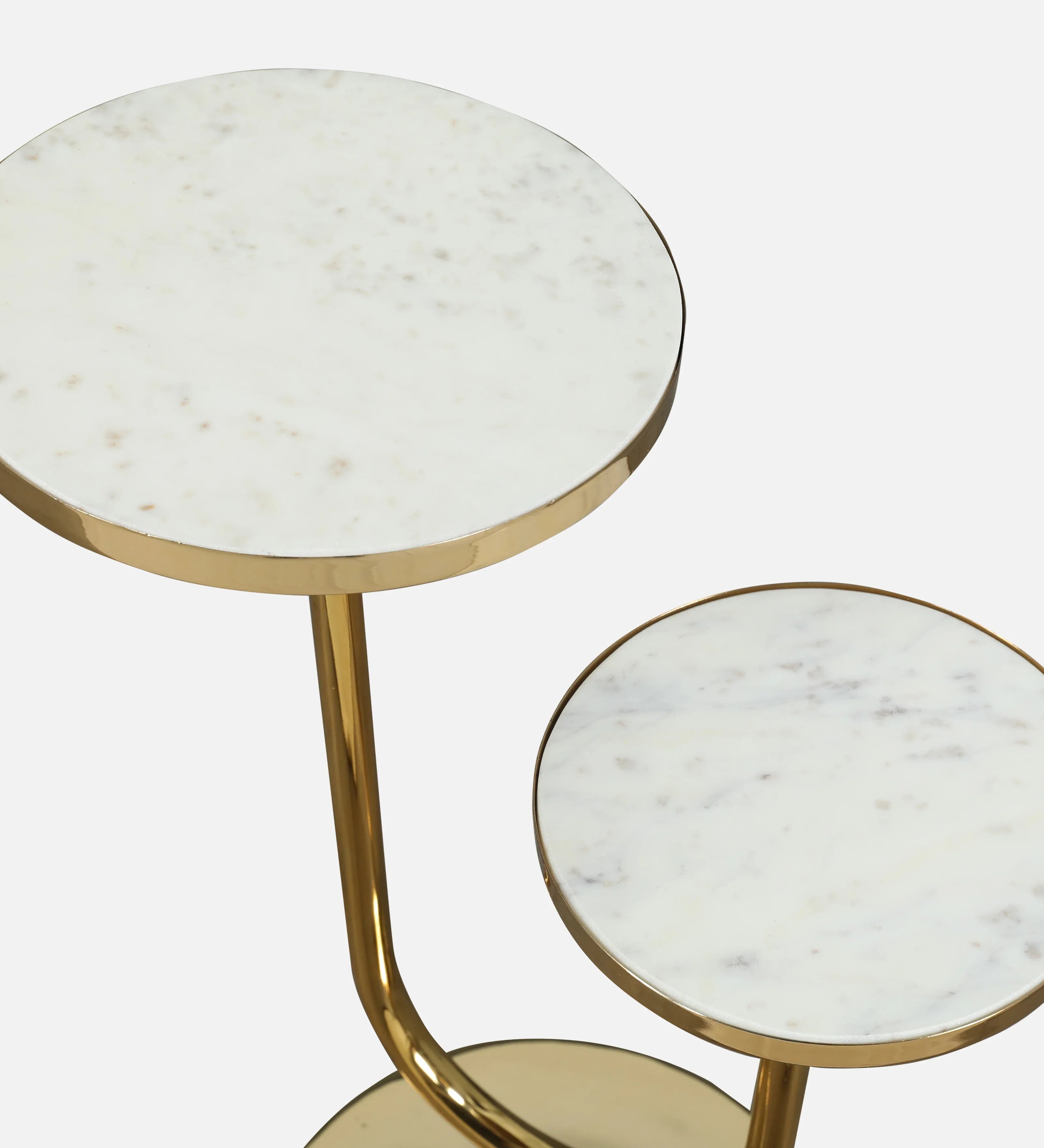 Marcel Metal Table in Gold Colour - HomeTown