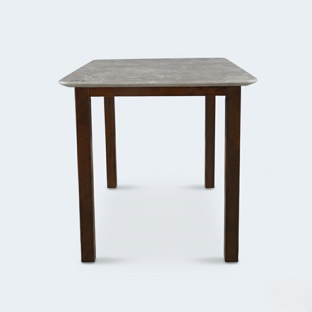 STONITA MARBLE TOP 4 STR DINNING TABLE