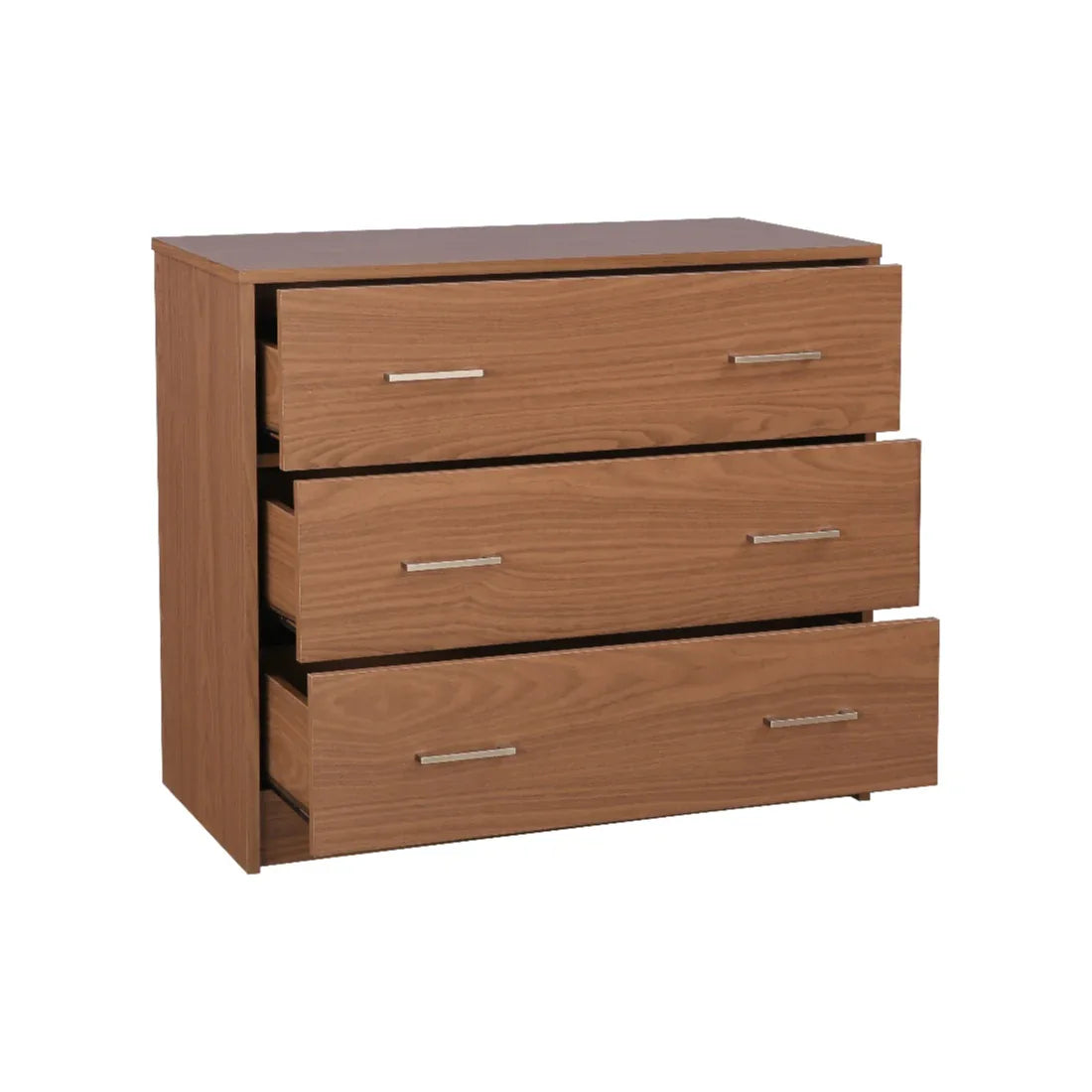 Atlas Engineered Wood Chest of Drawers in Walnut Colour - HomeTown