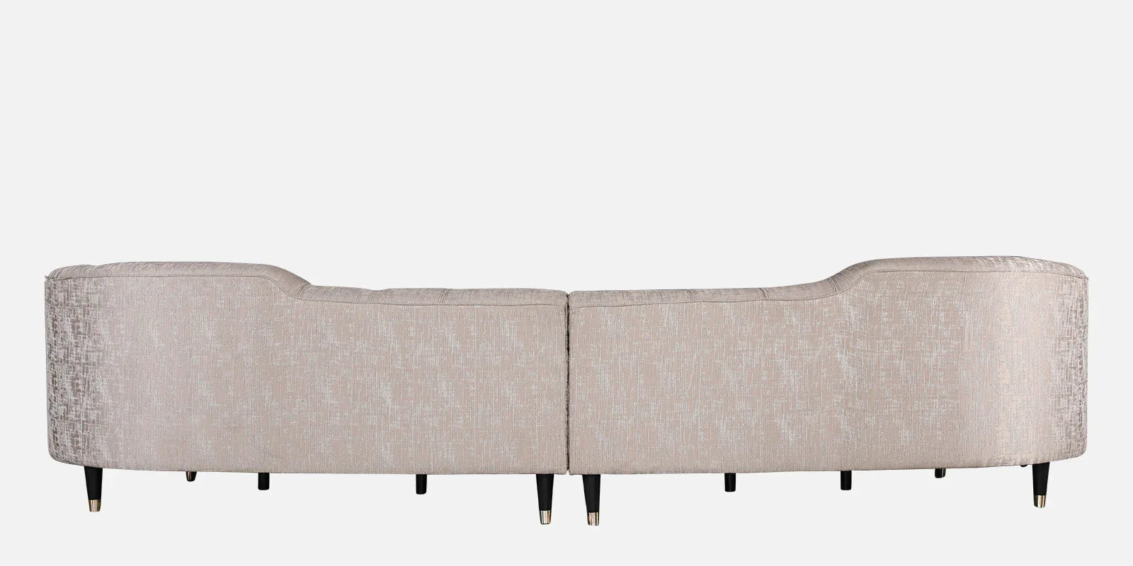 Elysium Fabric Lounger in Grey Colour - HomeTown