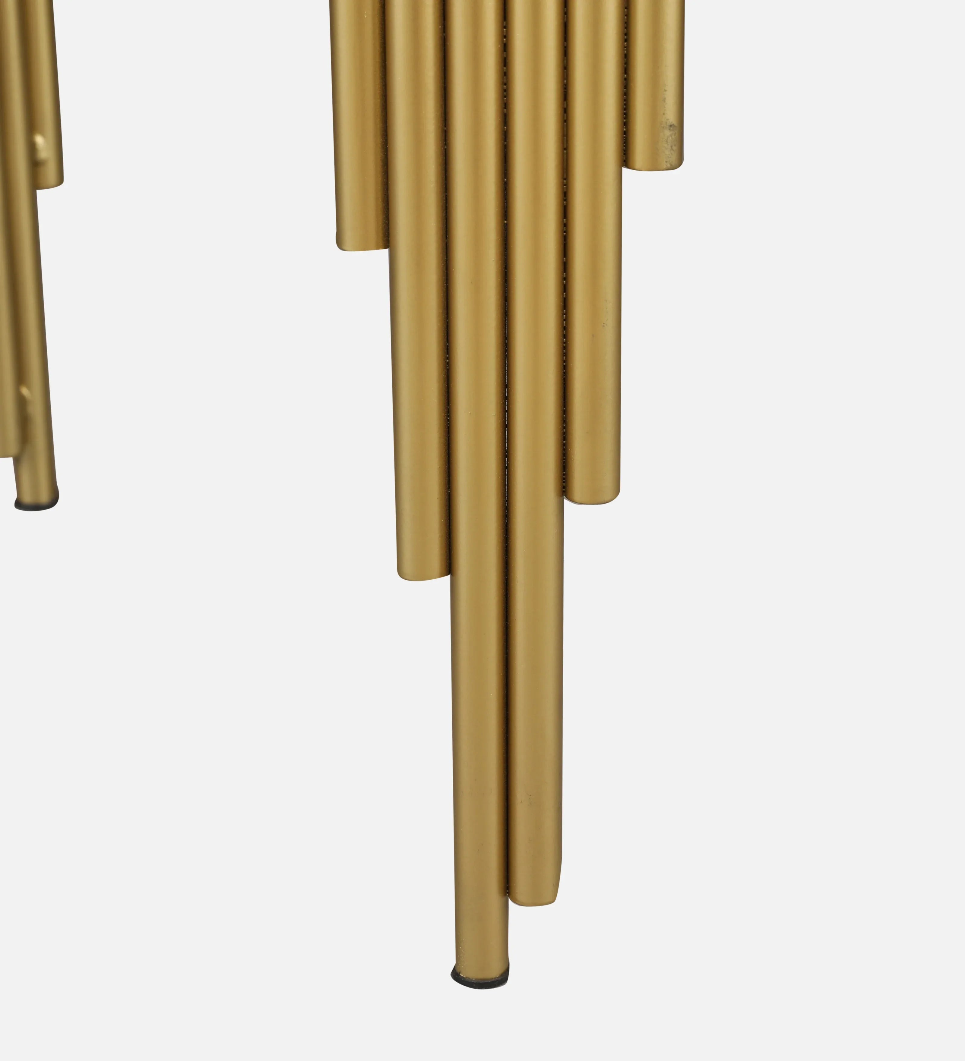 Giove Marble & Iron Side Table in White and Gold Colour - HomeTown