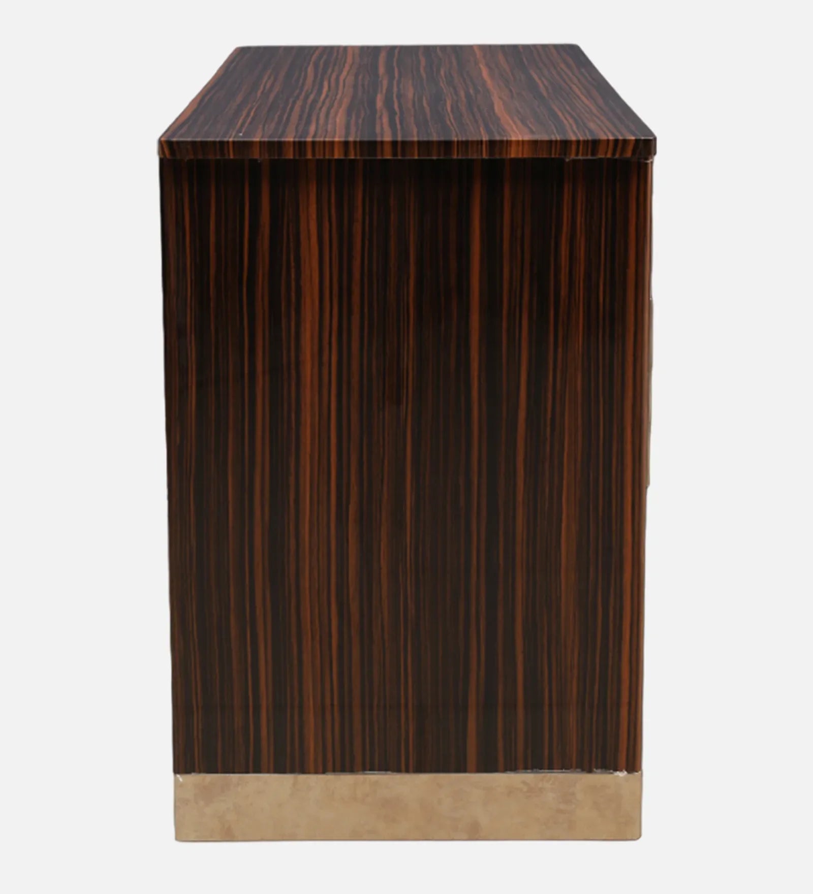 Arabella Dresser With Mirror in Matt Gold Colour - HomeTown