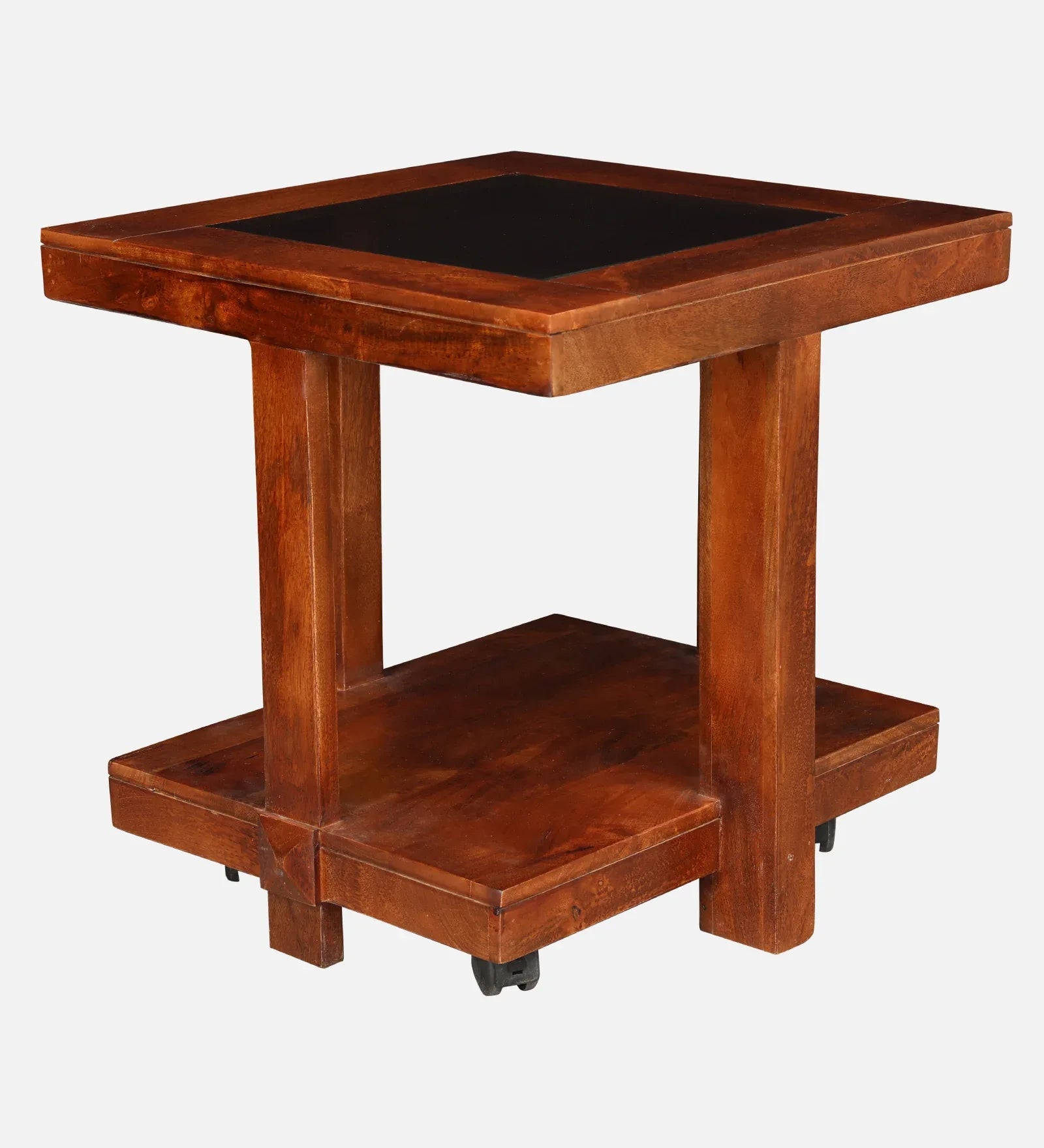 Joss Solid Wood Side Table in Walnut Colour - HomeTown