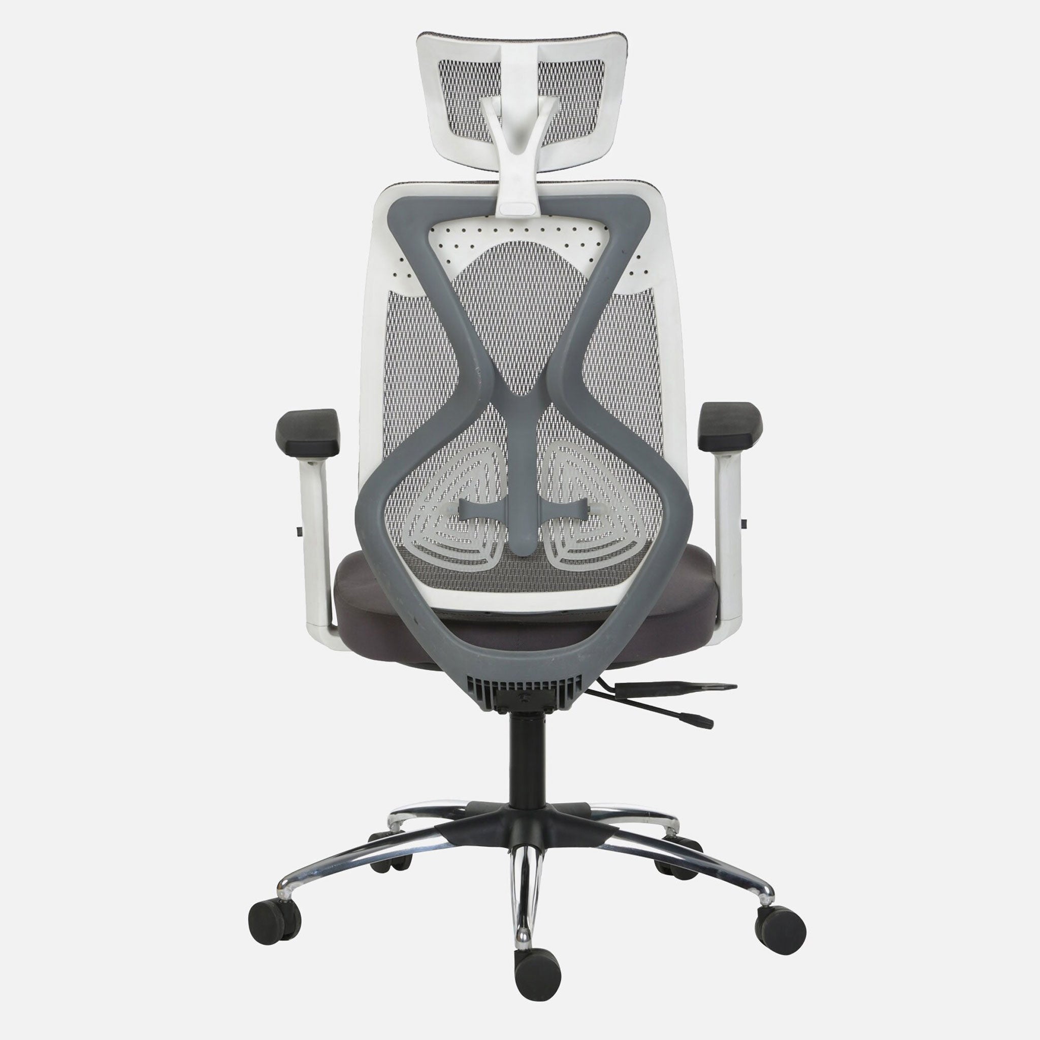 Smartseat Office Chair Hr White & Grey