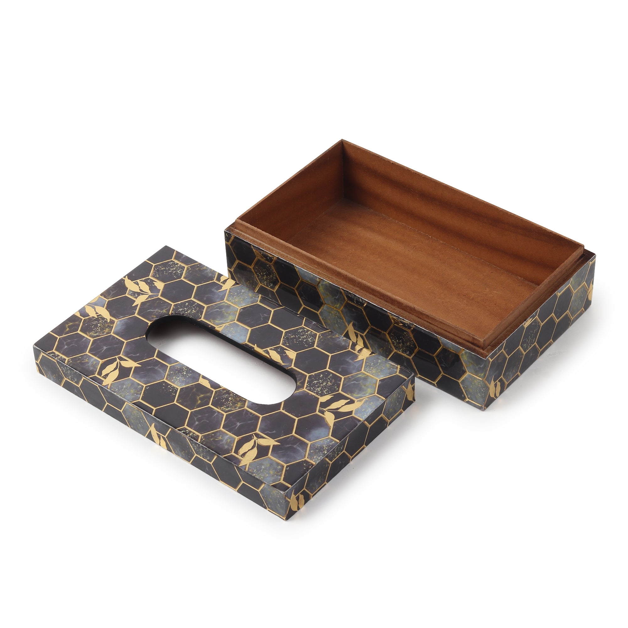 Gilded Hive Tissue Box