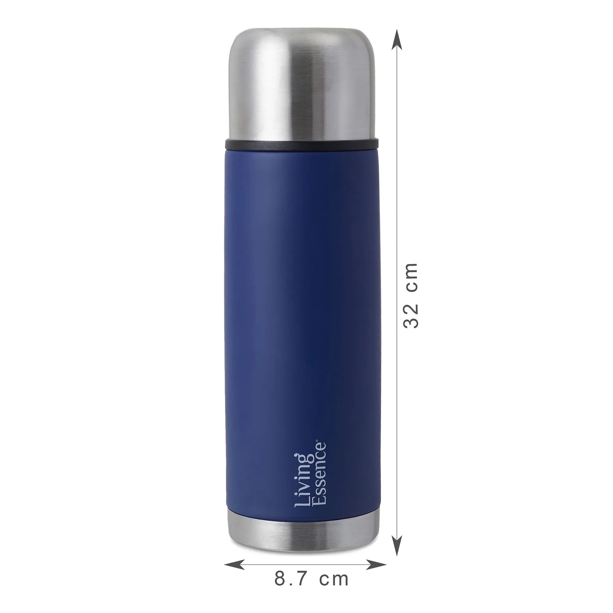 Fiesta Thermosteel Puro Vaccum Flask Combo Set of 2 in Cobalt Colour - HomeTown