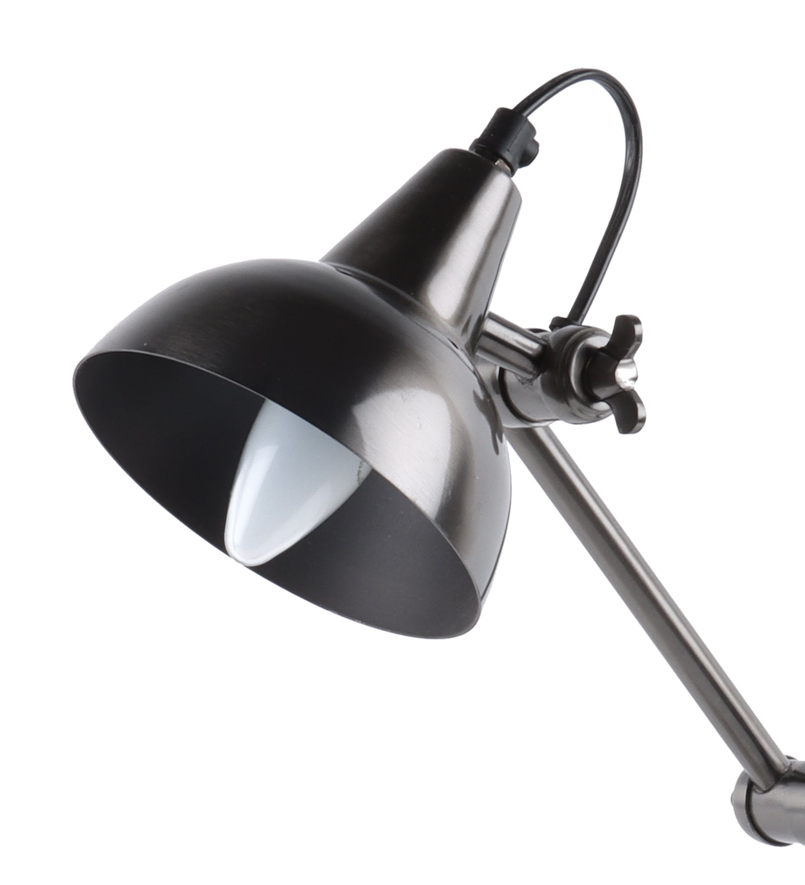 Shiny Gold Adjustable Iron Study Lamp