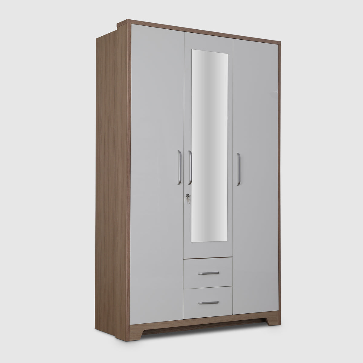 Ambra  Three Door Wardrobe in Oak Colour