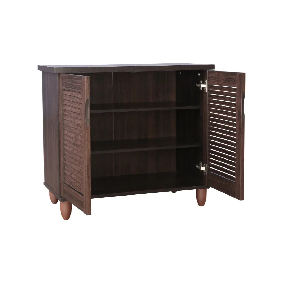 Riveria Engineered Wood Shoe Rack in Wenge Colour - HomeTown