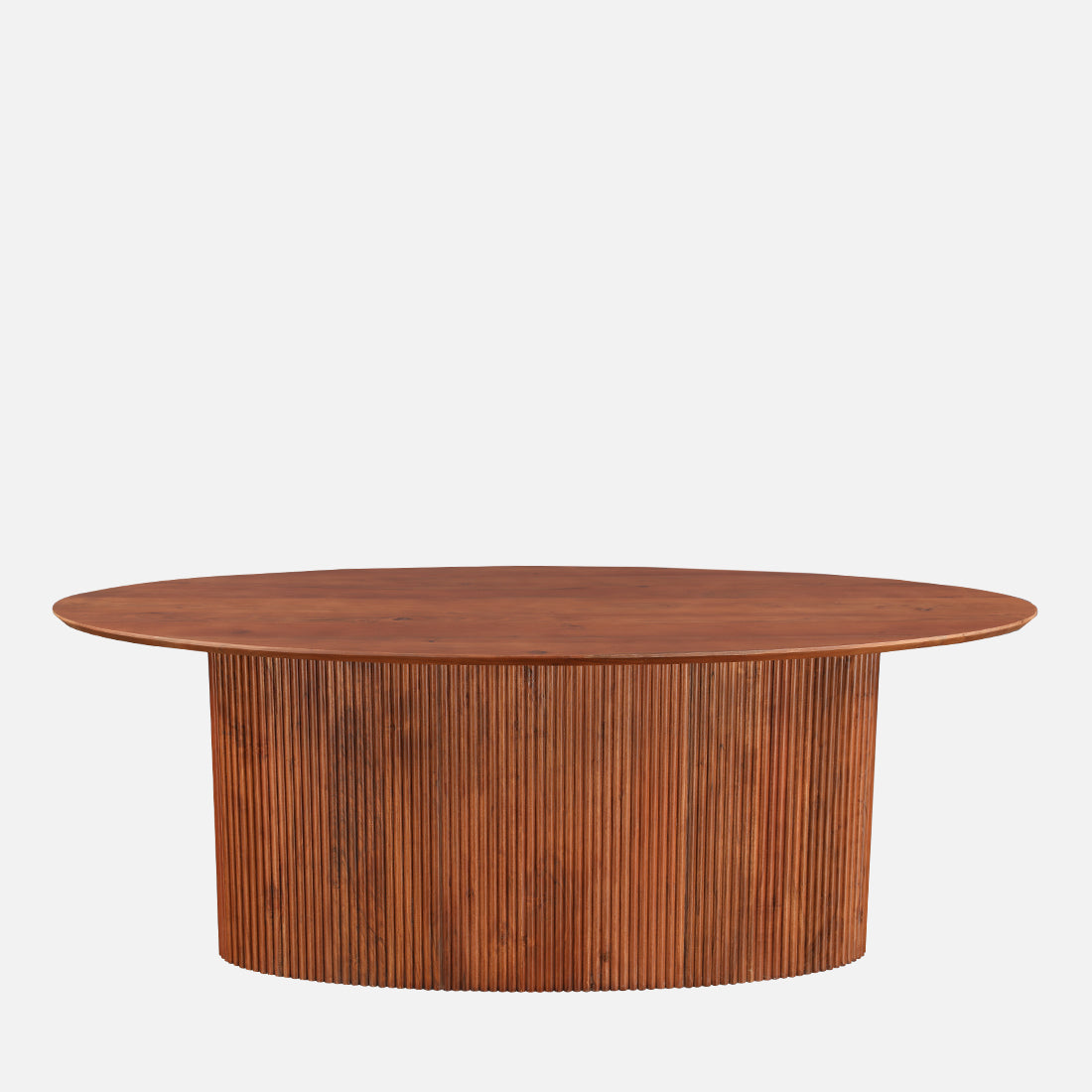 Caravelle Solidwood Six Seater Dining Table in Brown Colour