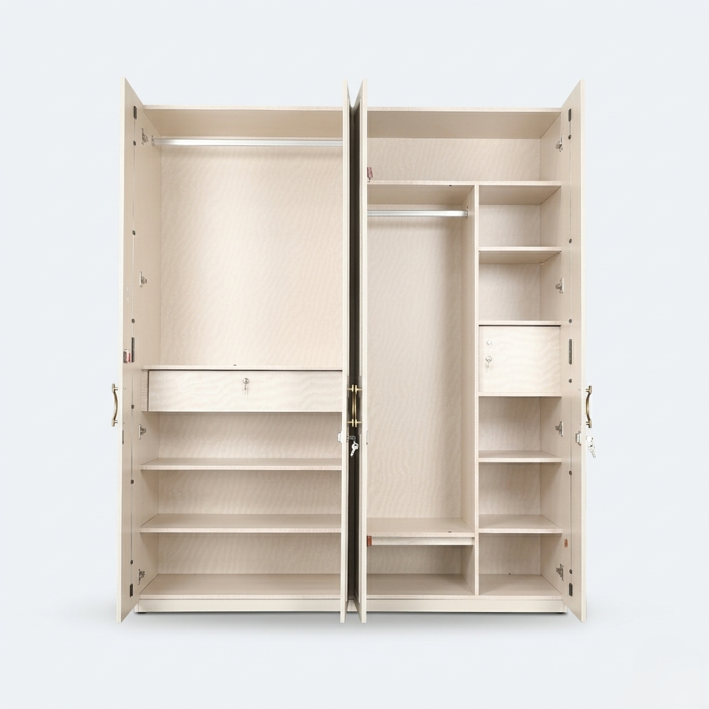 Aurora 4 Door Wardrobe Pumic Grey