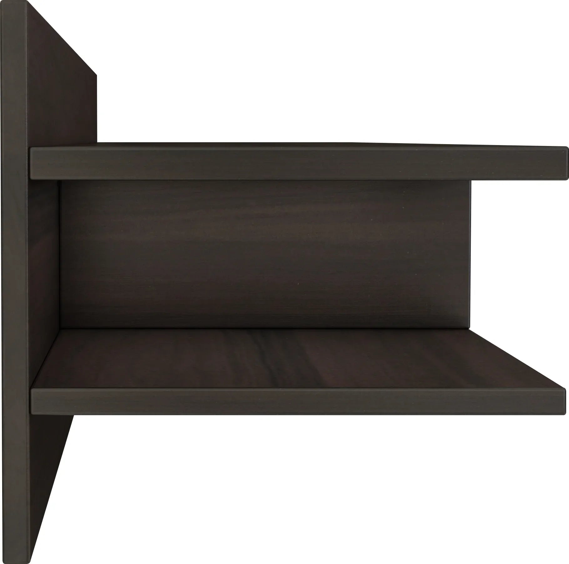 Cash Engineered Wood Wall Unit in Dark Walnut Colour - HomeTown