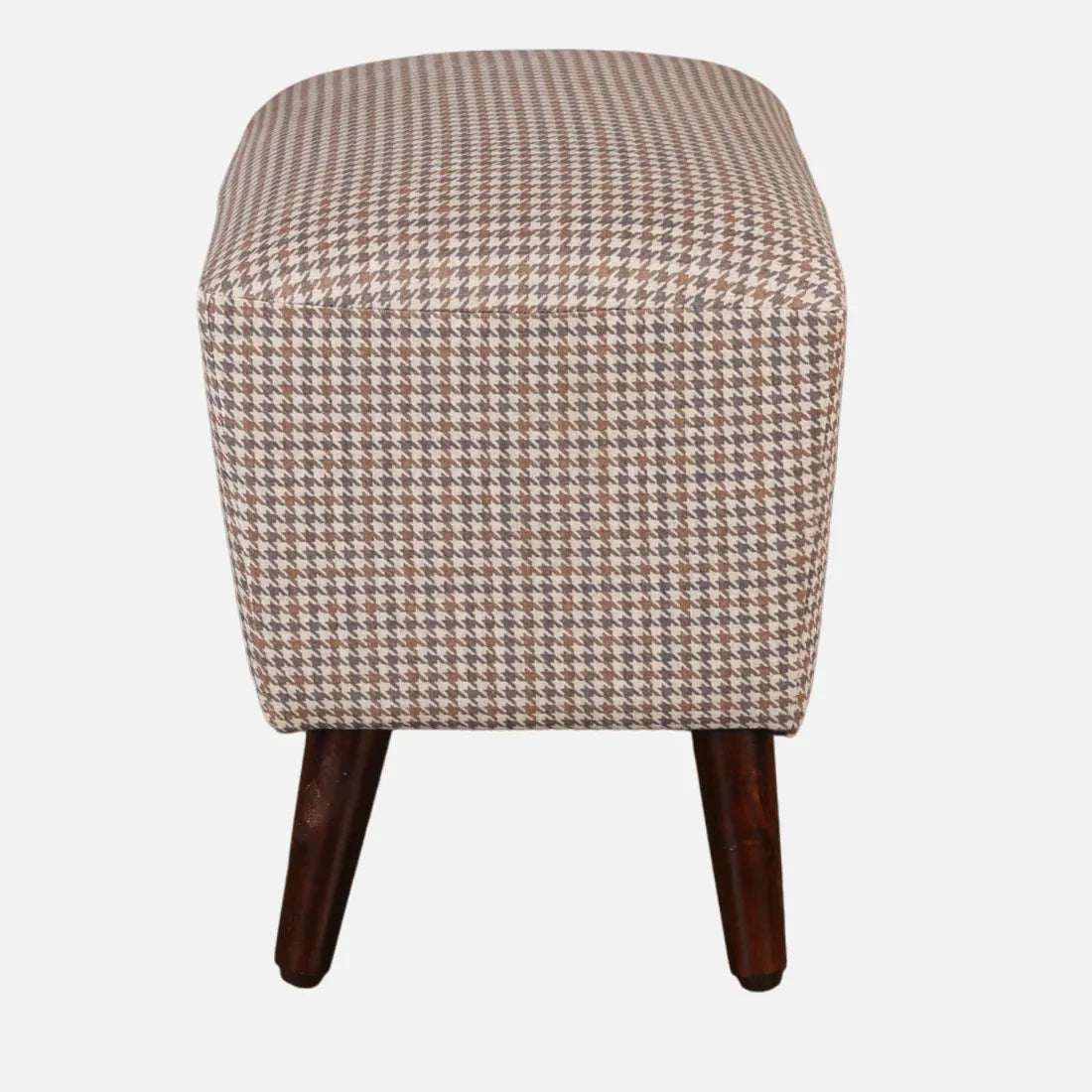 Azalea Fabric Ottomans in Beige Colour - HomeTown