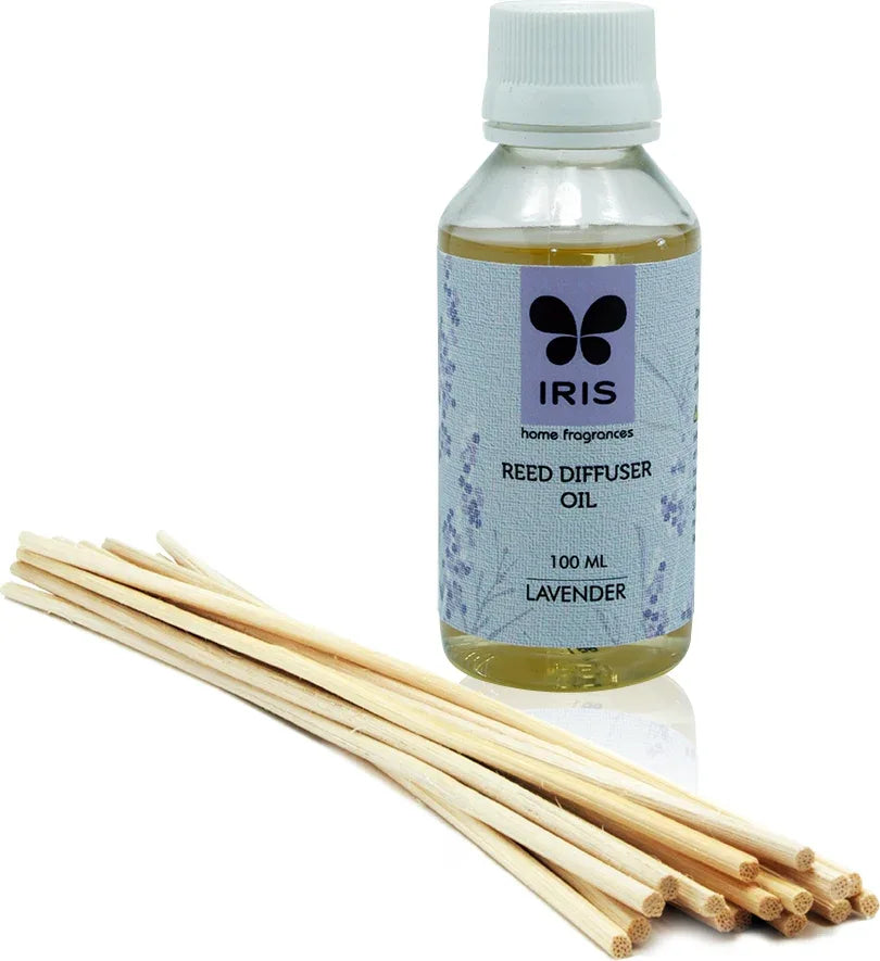 Reed Diffuser Refill Scented Oil In Aluminium Bottle in Lavender Colour - HomeTown