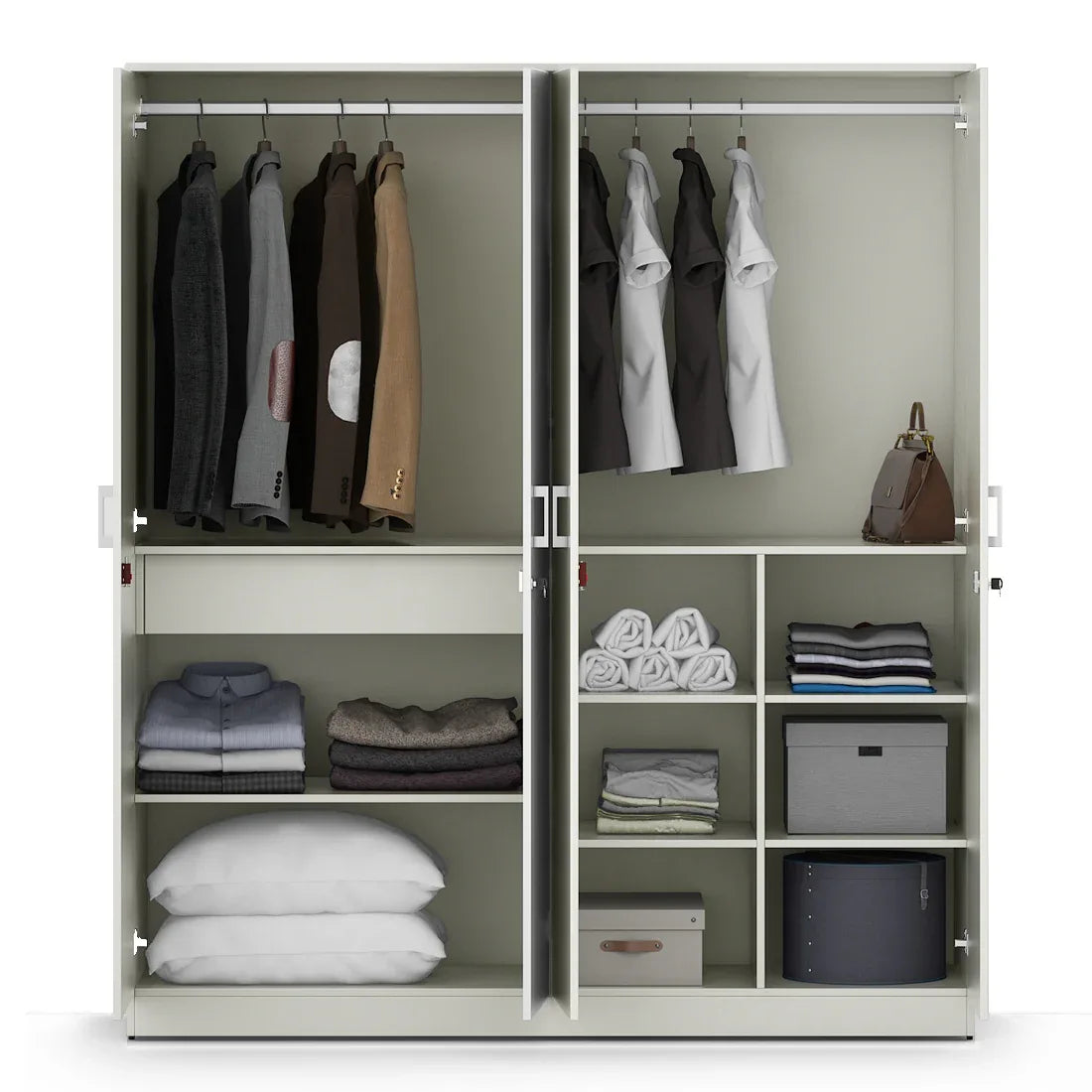 Prime Four Door Wardrobe - HomeTown