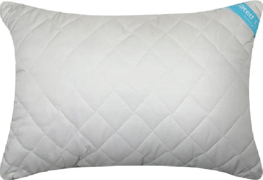 Serenity Quilted Comfort Pillow 46X68 Cm in White Colour - HomeTown