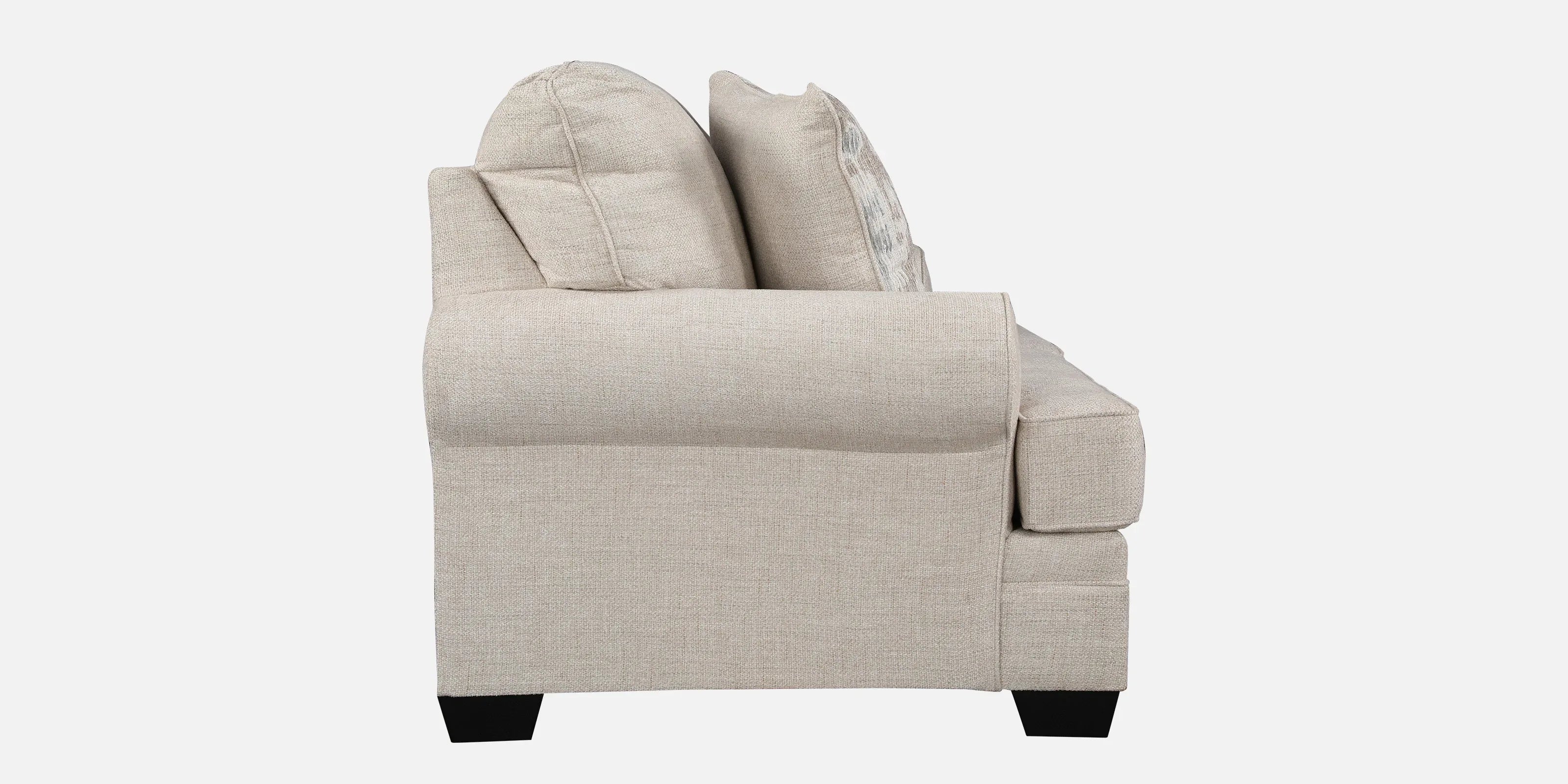 Thames Fabric Two Seater Sofa in Beige Colour - HomeTown