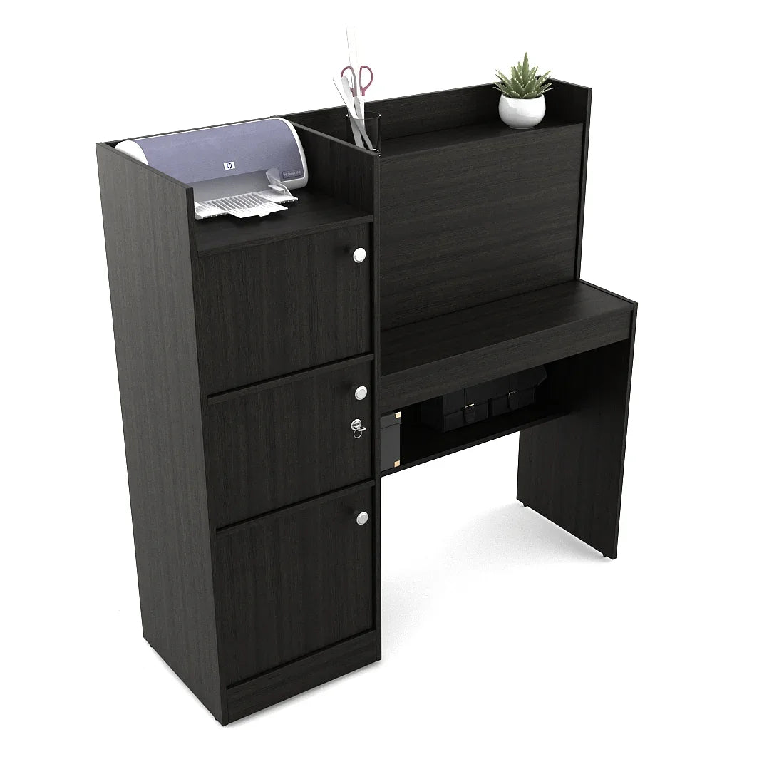 Venus Engineered Wood Study Table in Wenge Colour - HomeTown