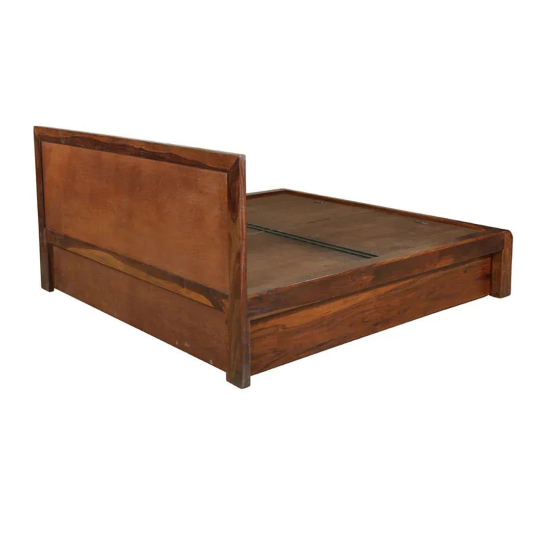 Woodrow Sheesham Wood (Rosewood) bed with storage in Honey Colour - HomeTown