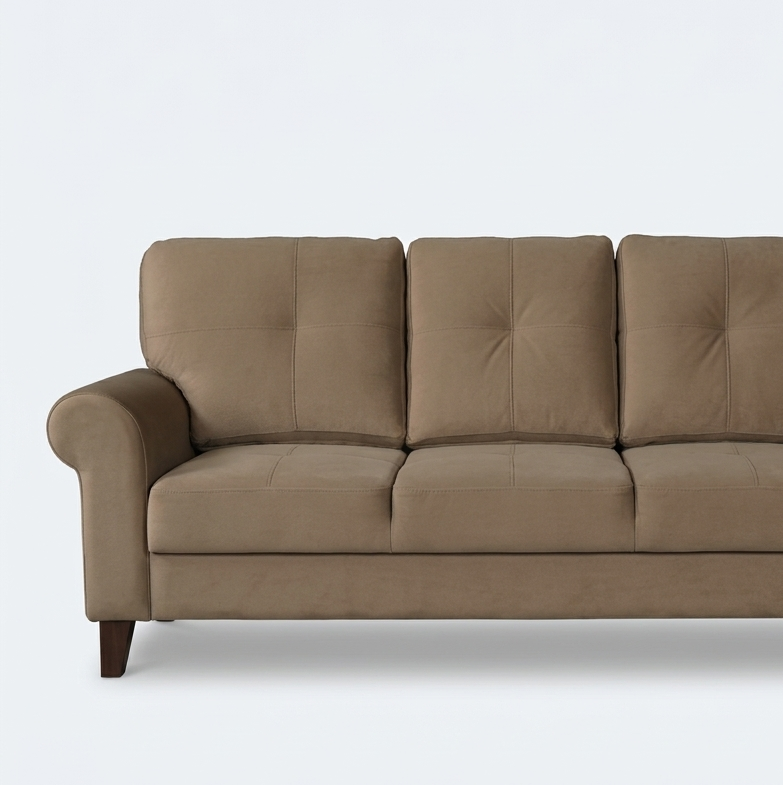 RIGA LYRA FAB LOUNGER LARGE BROWN LH