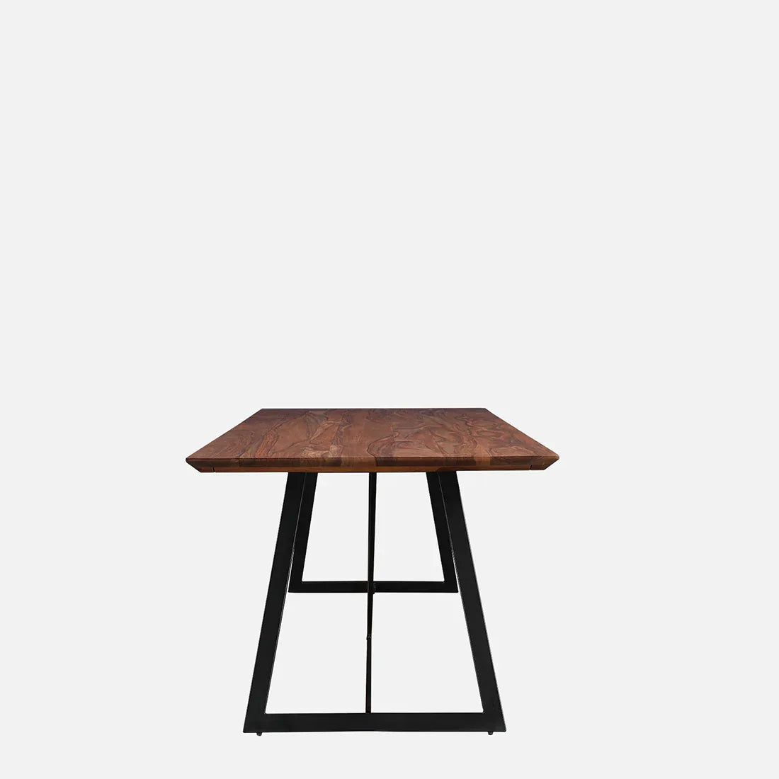 Axel Six Seater Dining Table in Natural Sheesham Colour - HomeTown