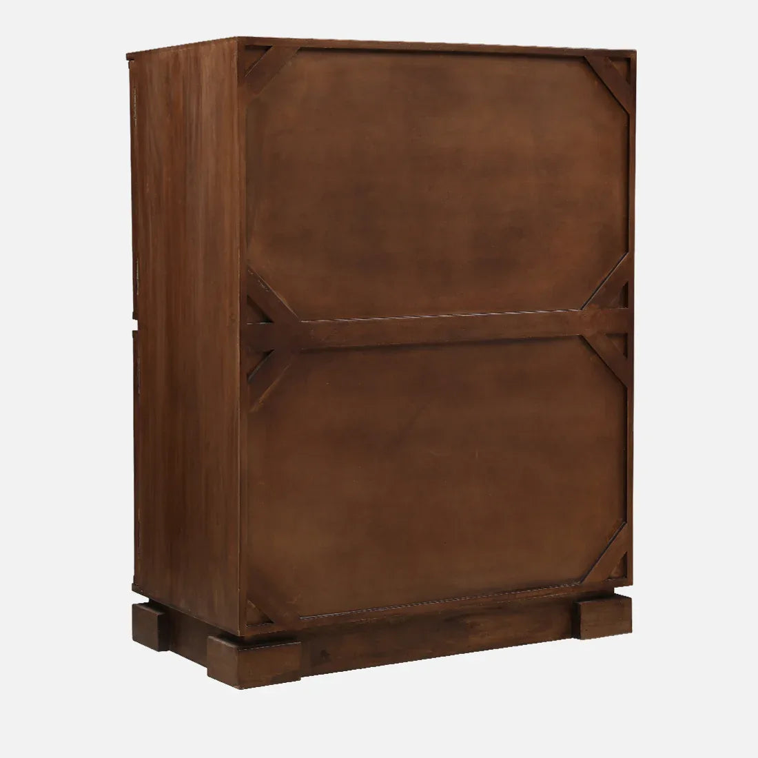 Isak Solidwood Bar Unit in Walnut Colour - HomeTown