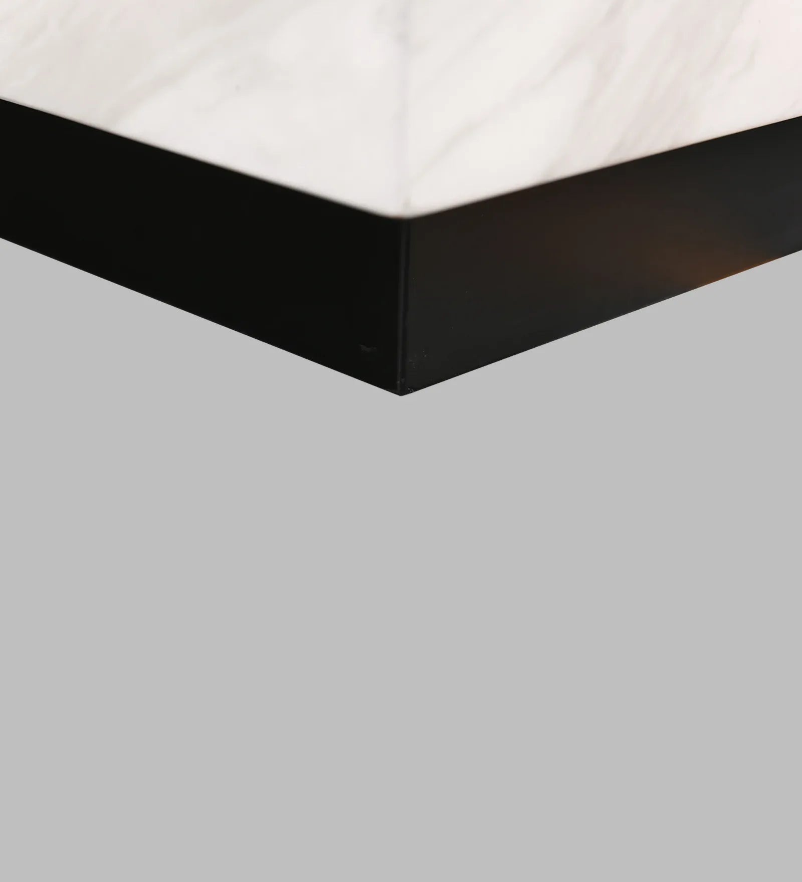 Garnet Marble Top Center Table in White Colour - HomeTown