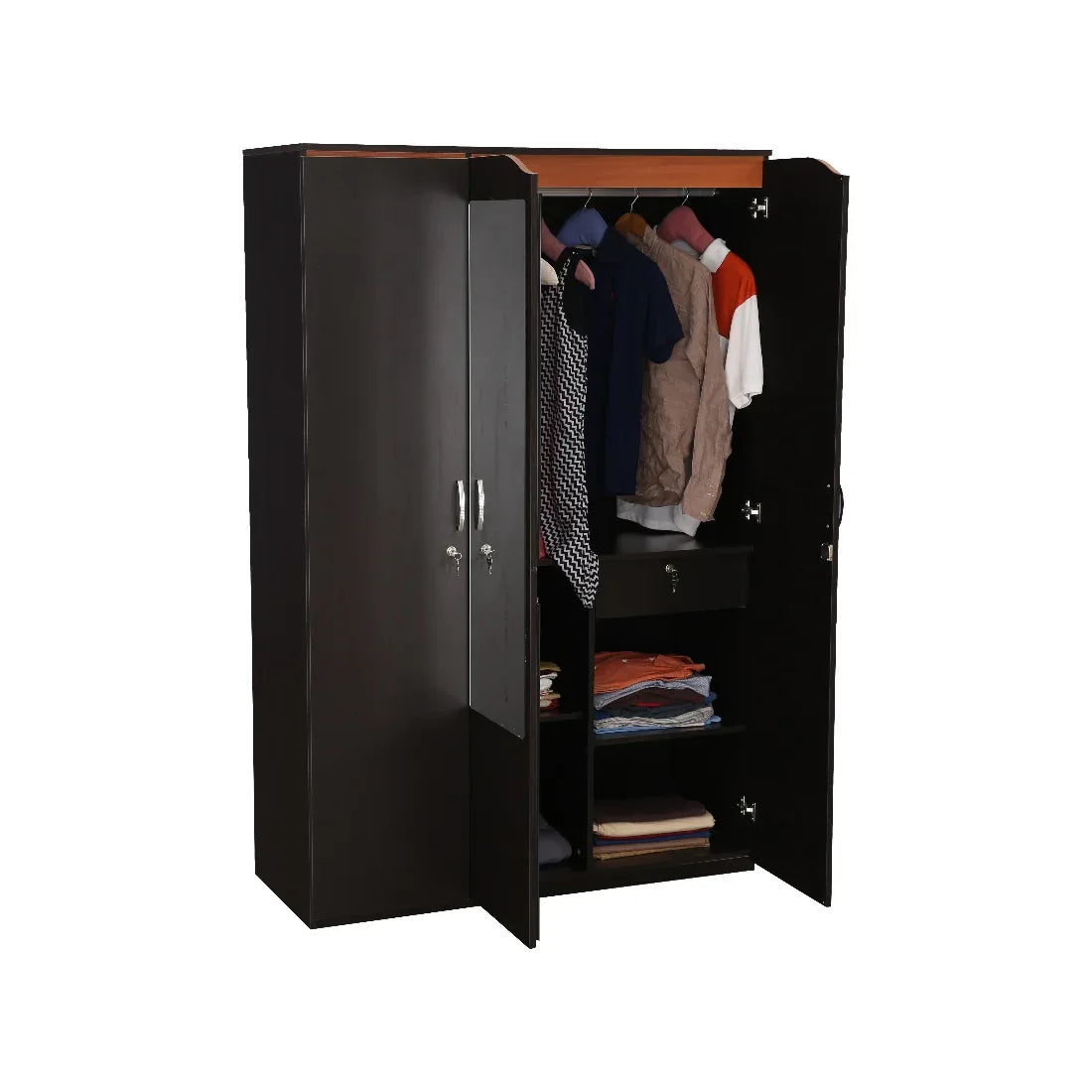 Swirl Three door Wardrobe - HomeTown