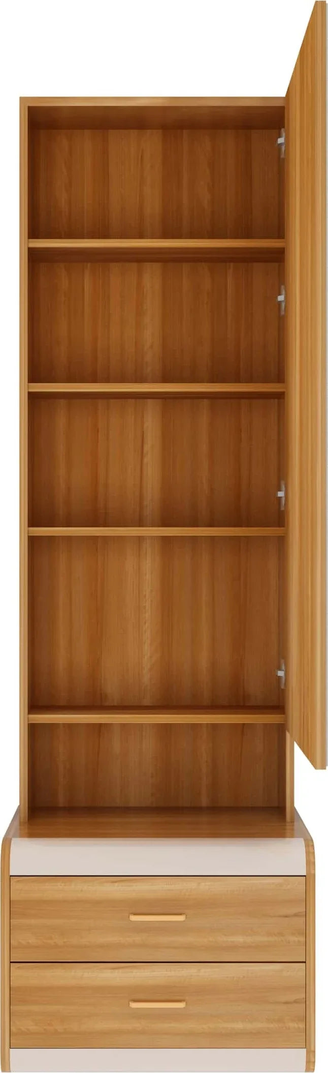 Canterbury Dressing Table with Mirror in Fortune Walnut Colour - HomeTown