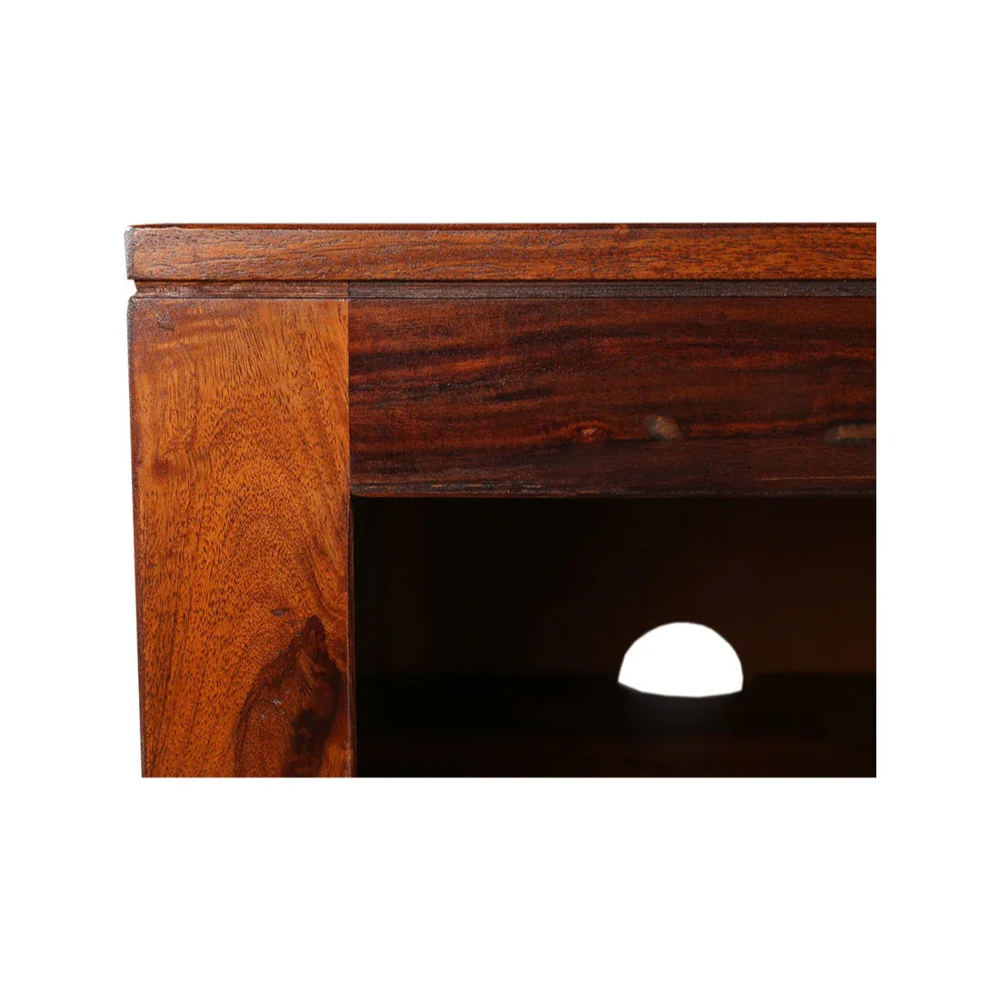 Woodrow Sheesham Wood(Rosewood) TV Unit in HONEY Colour - HomeTown