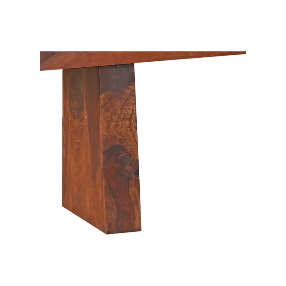 Austin Sheesham Wood(Rosewood) Dining Bench for 6 Seater in Honey Colour - HomeTown