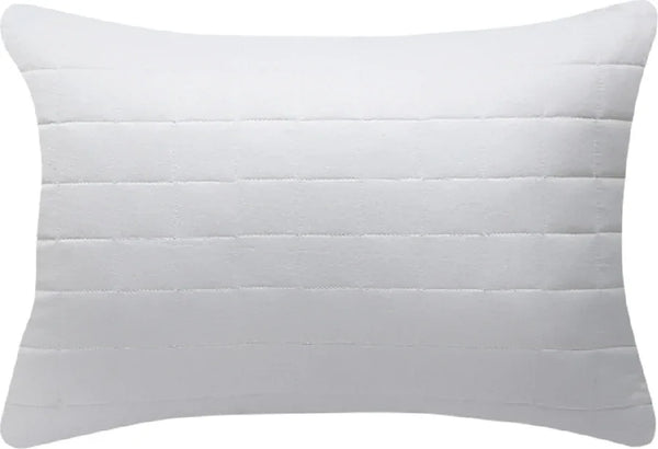 Luxuria Pillow 46X68 Cm in White Colour by Living Essence dimensions