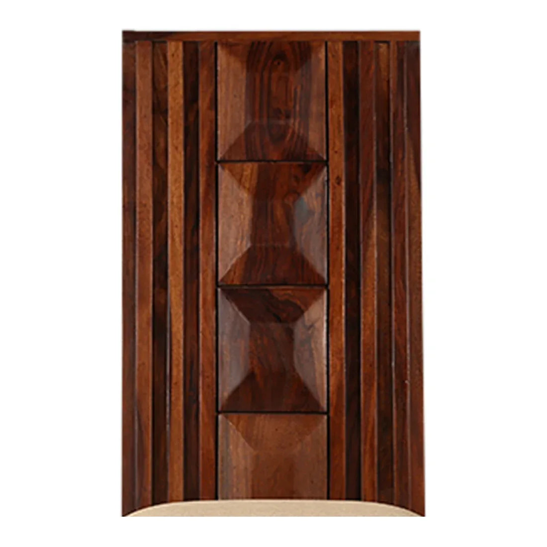 Woodrow Sheesham Wood(Rosewood) Dining Chair Set of 2 in Honey Colour - HomeTown