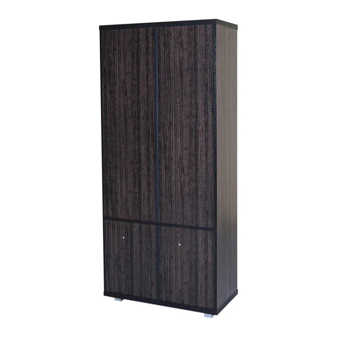 Evergreen Engineered Wood Book Shelf in Wenge Colour - HomeTown