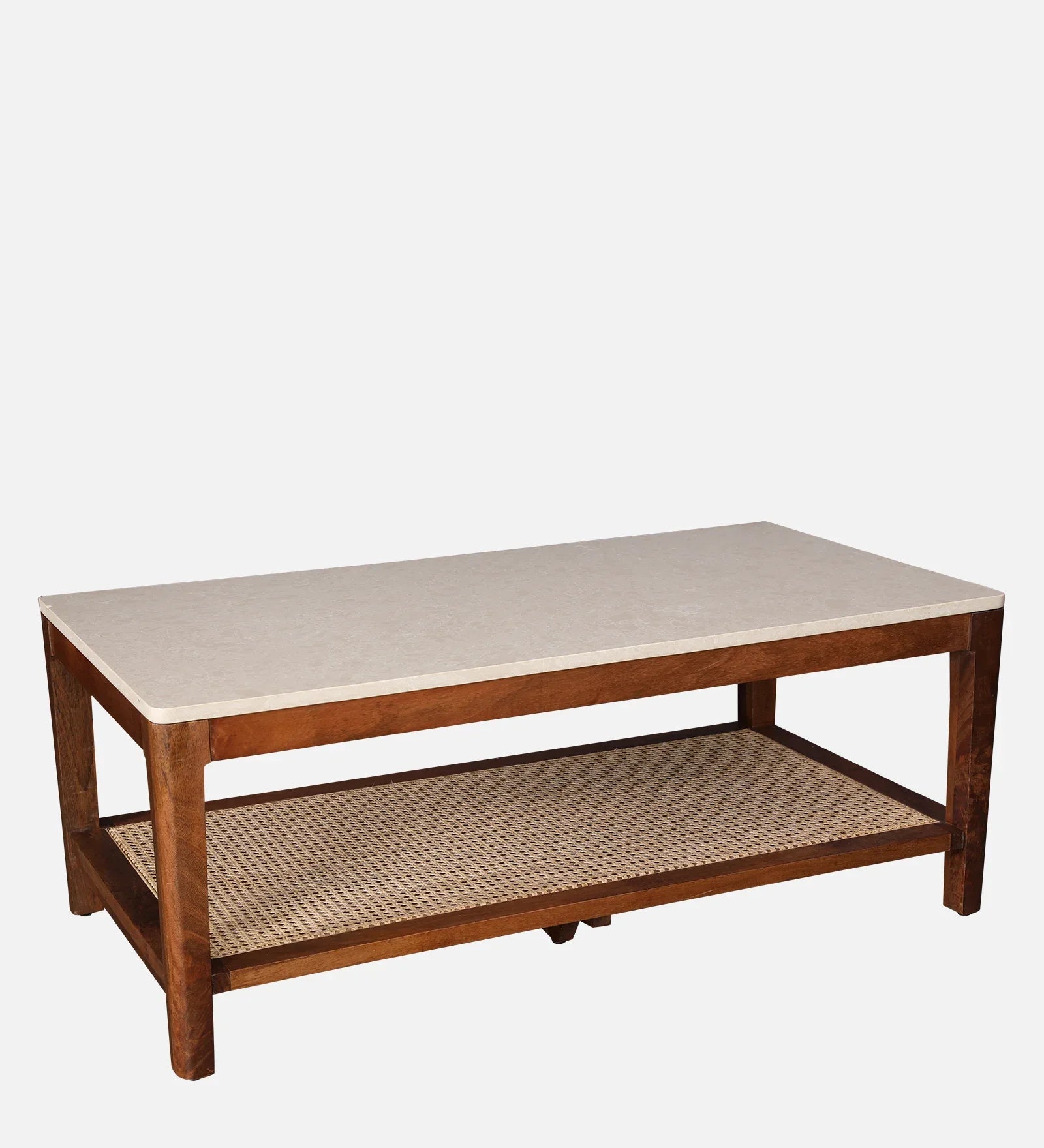 Siam Acacia Wood Center Table in Beige Colour - HomeTown