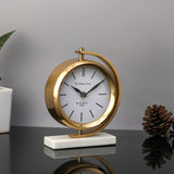 De Massion Marbellic Table Clock