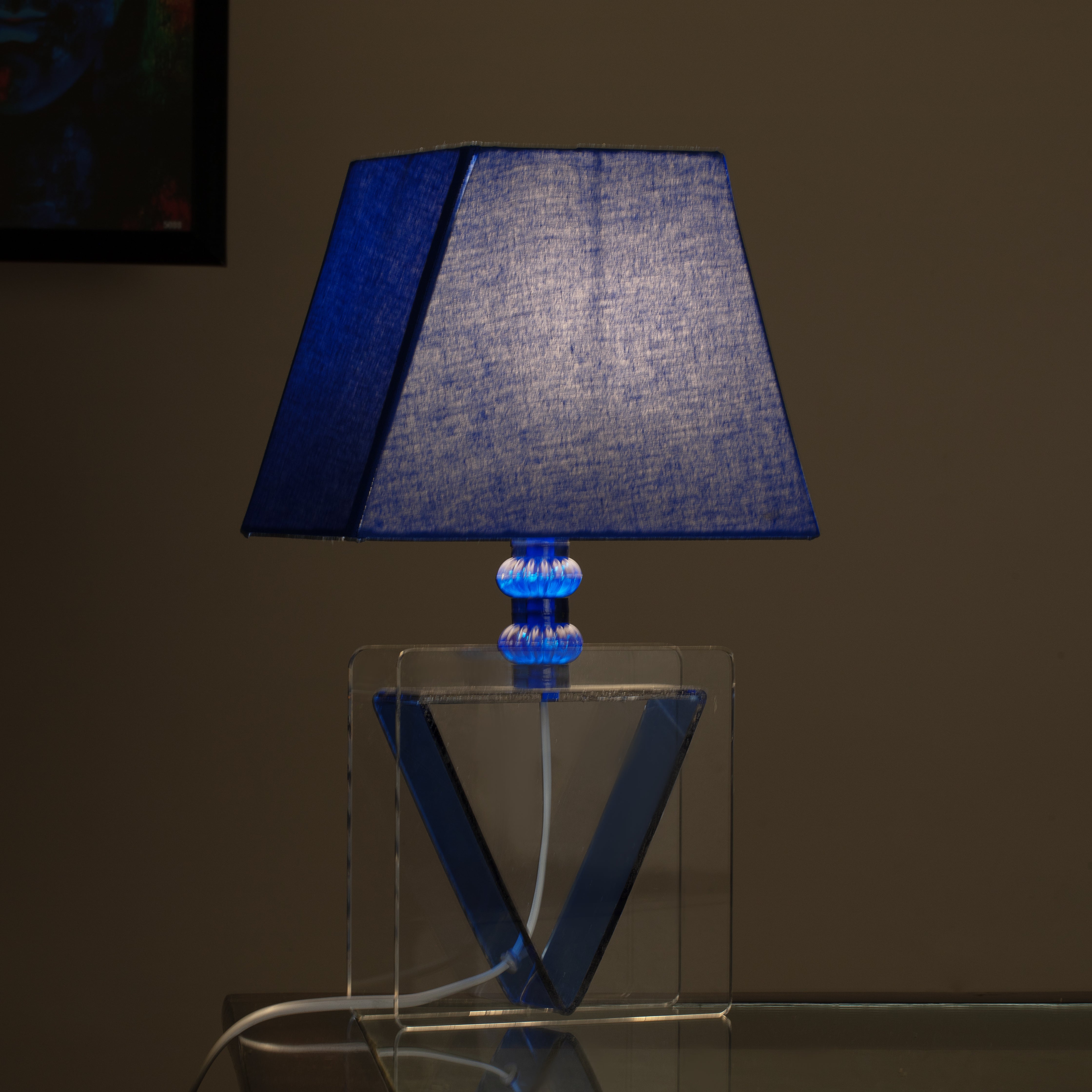 Inverta Blue Lamp