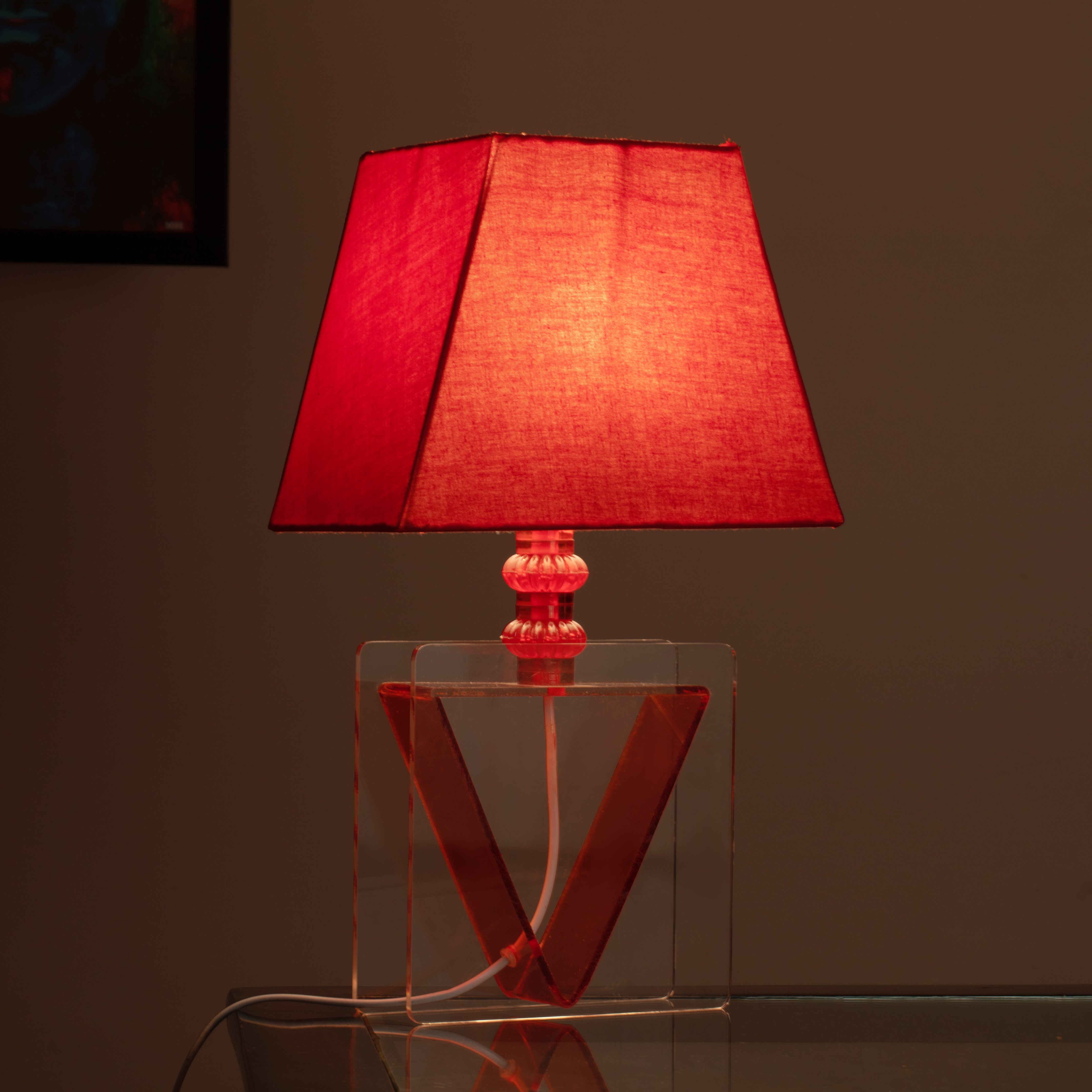 Inverta Red  Lamp