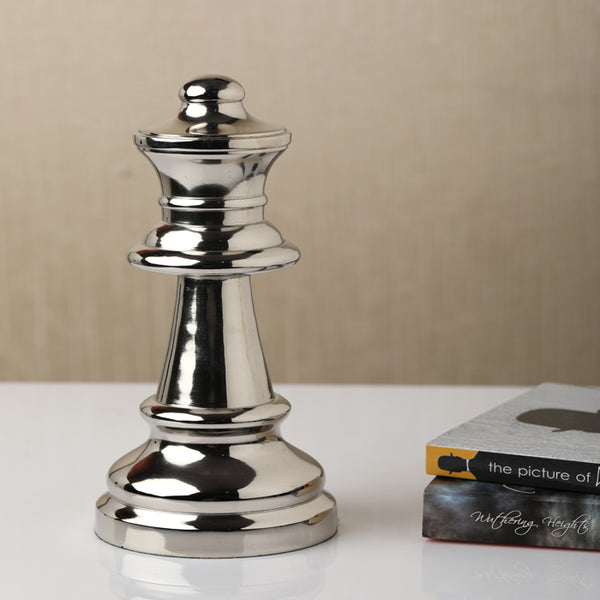 chess queen nickel large dimensions