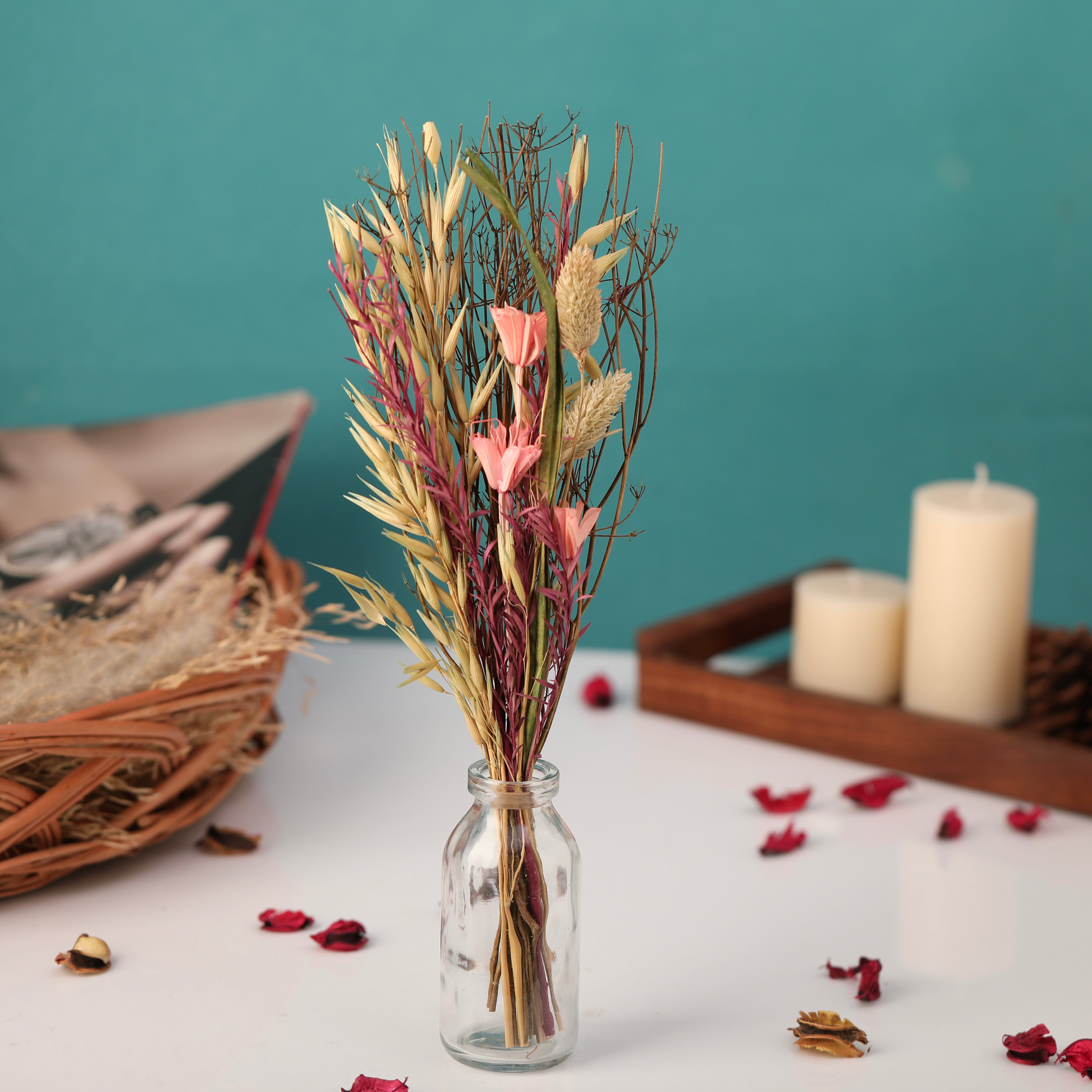 Liliana Dried Floral Pink Delight (small)