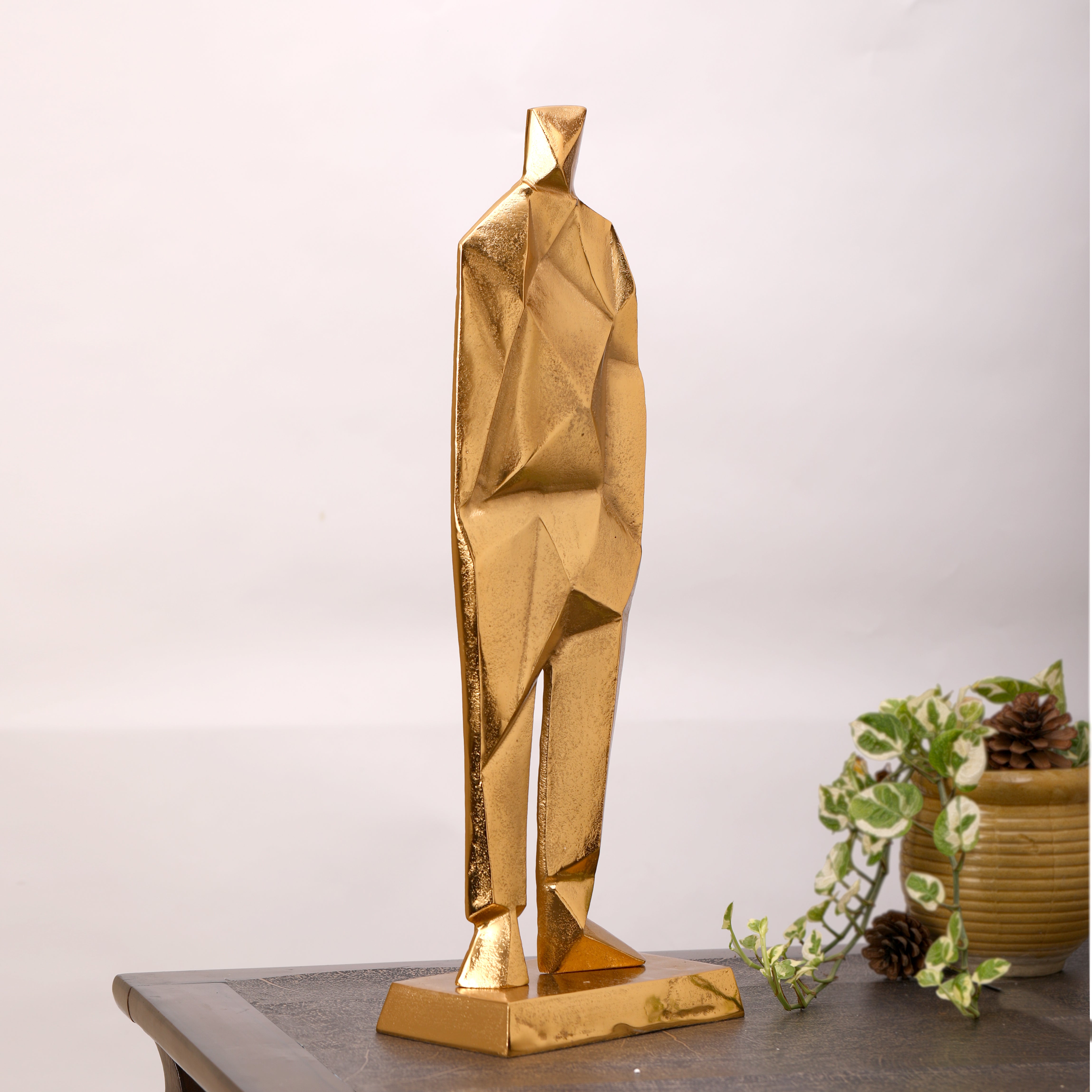 Ethan - The Dreamer Sculpture Gold