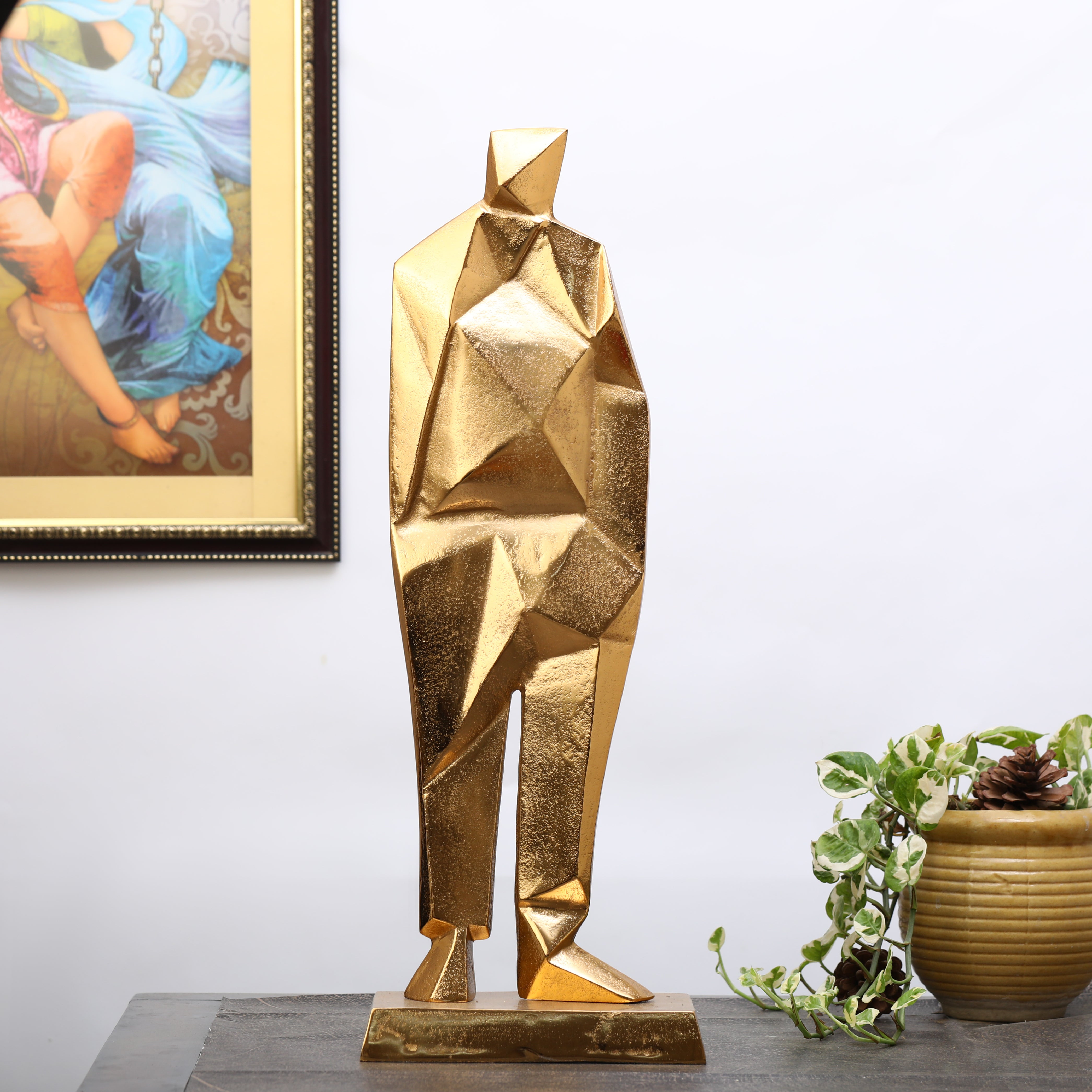 Ethan - The Dreamer Sculpture Gold