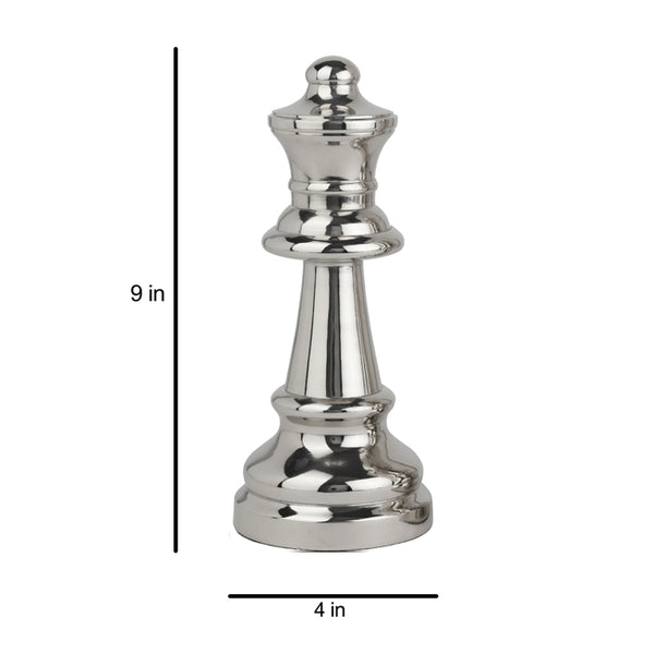 De Massion Chess Queen Nickel Large dimensions