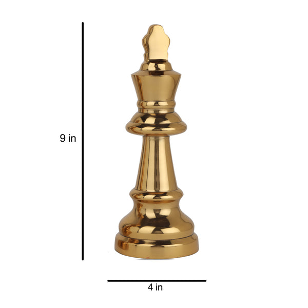 De Massion Chess King Gold Large dimensions