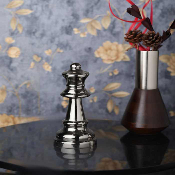 chess queen nickel large