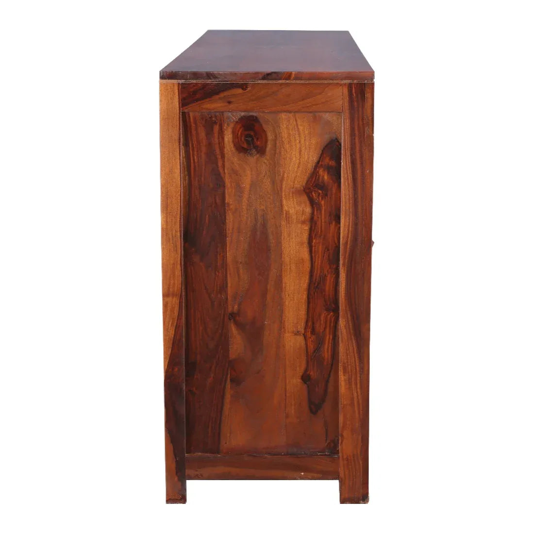 Woodrow Sheesham Wood(Rosewood) Storage Sideboard in Honey Colour - HomeTown