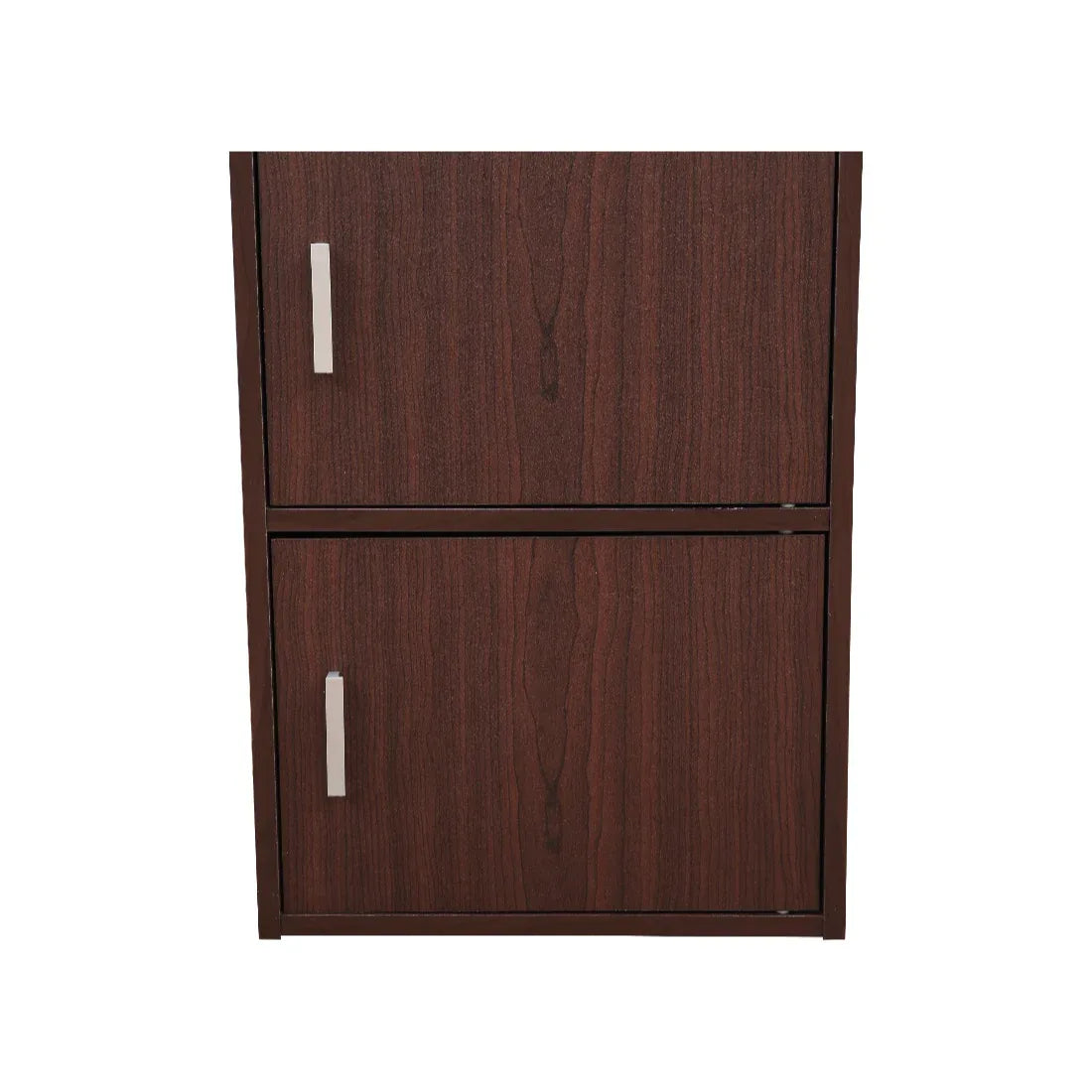 Albert Engineered Wood 5 Tier Cabinet in Cherry Brown Colour - HomeTown
