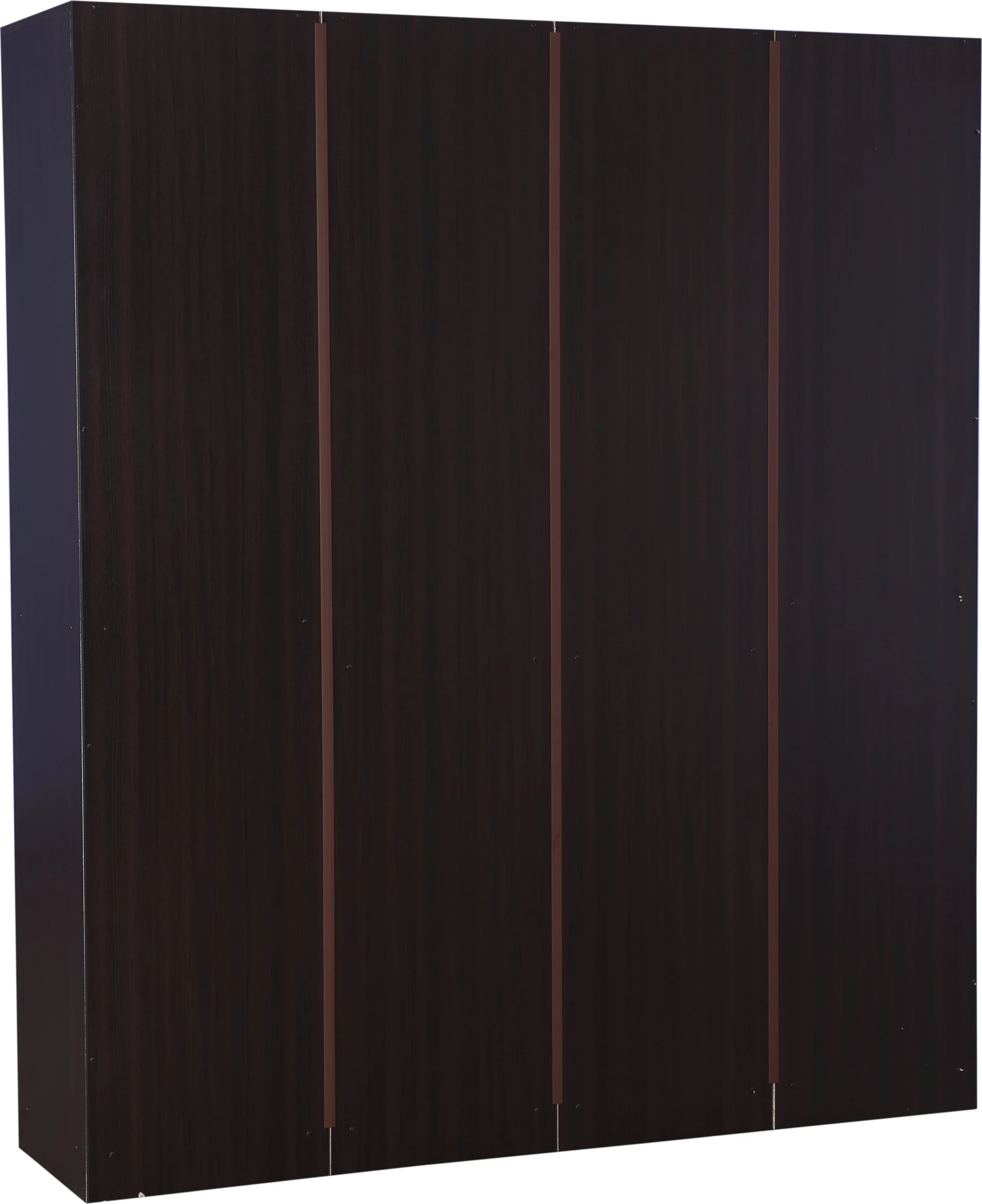 Allen 4 door wardrobe in Walnut Colour - HomeTown